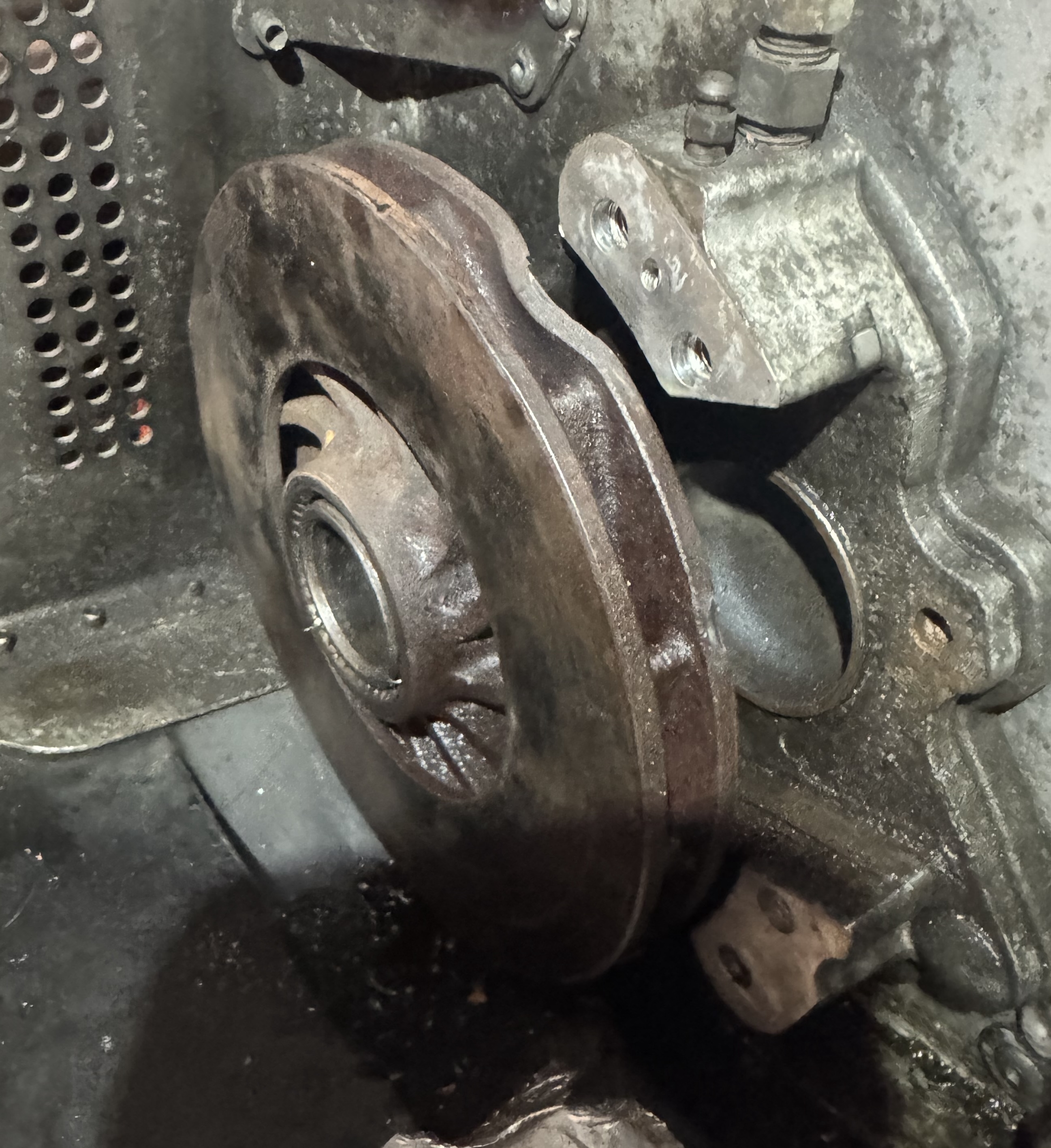 rotor coming off
