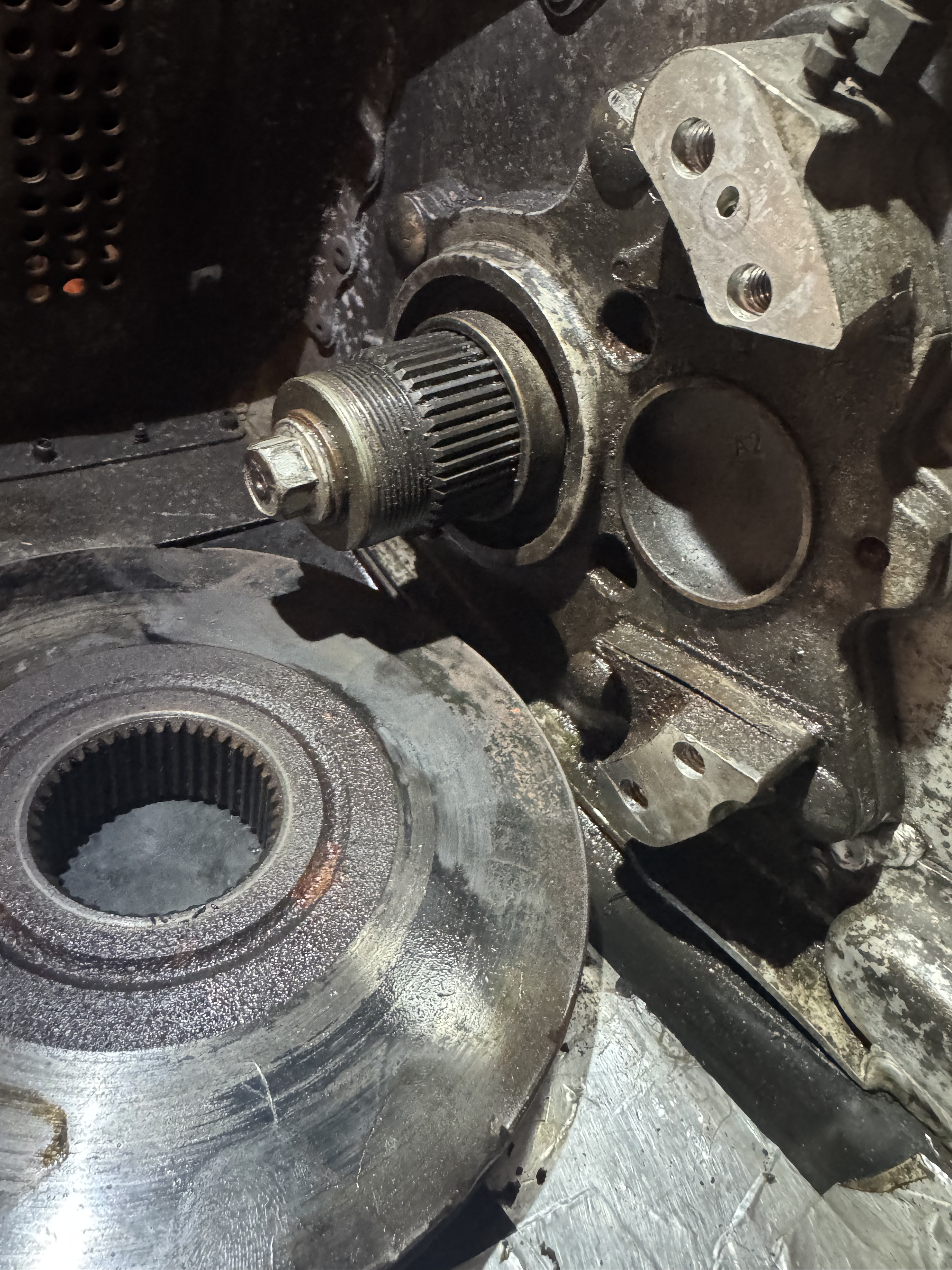 rotor fully off 
